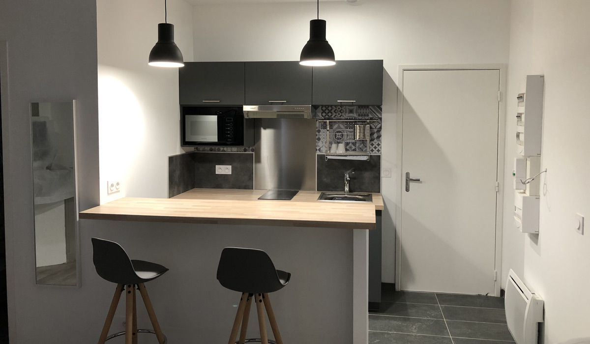 Studio 28m² Canal du Midi Toulouse LMNP rénové